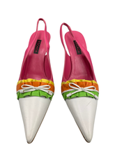 Load image into Gallery viewer, pointed-toe slingback pumps in size 41
