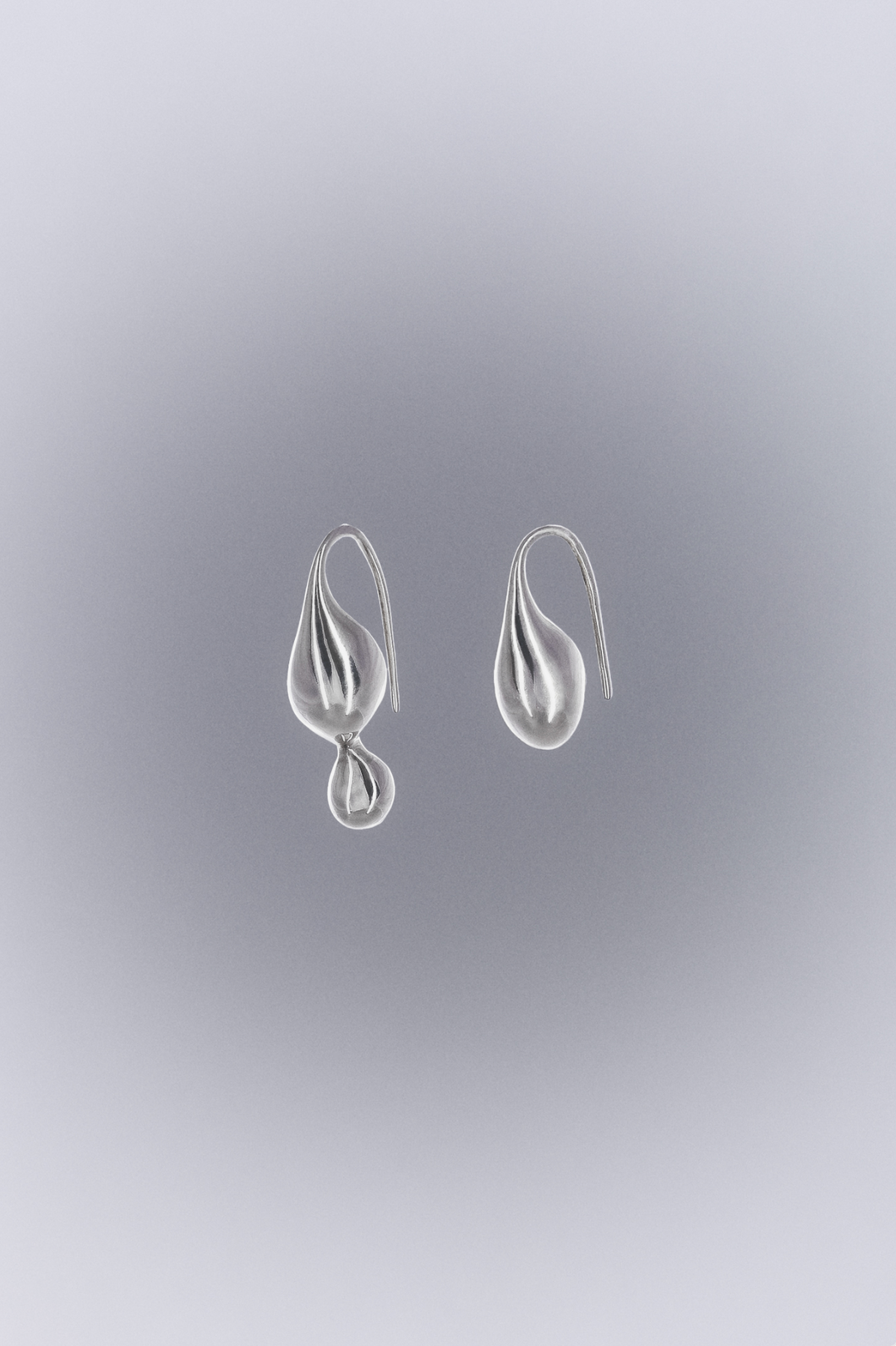 DROP EARRINGS in silver mixed*