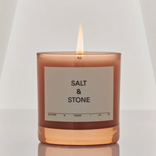 Load image into Gallery viewer, SALT &amp; STONE BLACK ROSE &amp; VETIVER · CANDLE
