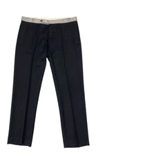 Load image into Gallery viewer, black suit pants in size L
