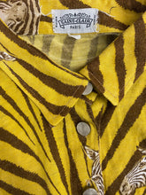 Load image into Gallery viewer, 70&#39;s Saint-Clair zebra blouse
