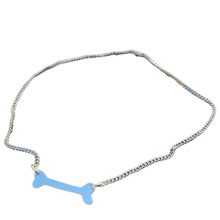 Load image into Gallery viewer, Bone Necklace Silver
